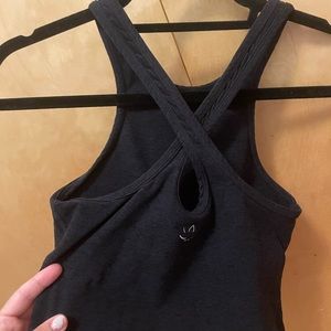 Beyond yoga crossover back top